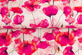 Jersey mit Mohnblumen, ecru, Artikel-Nr. FVJ-4395, Fräulein von Julie, 0,5 m