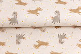 Jersey mit Pferden, Art.-Nr. FVJ-4187, Fräulein von Julie, beige
