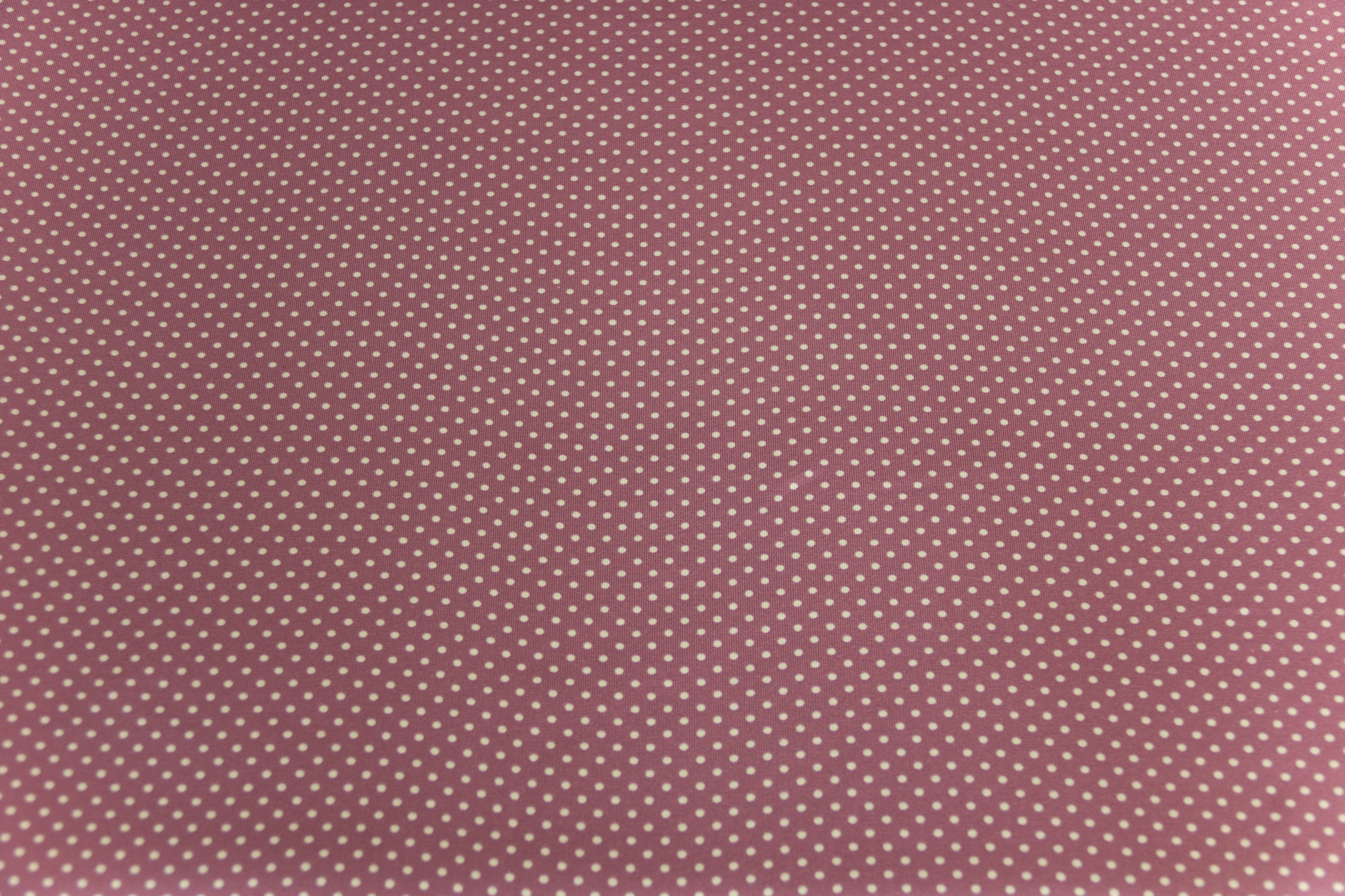Jersey Pindots, mit Punkten, aubergine, grau, 0,5 m