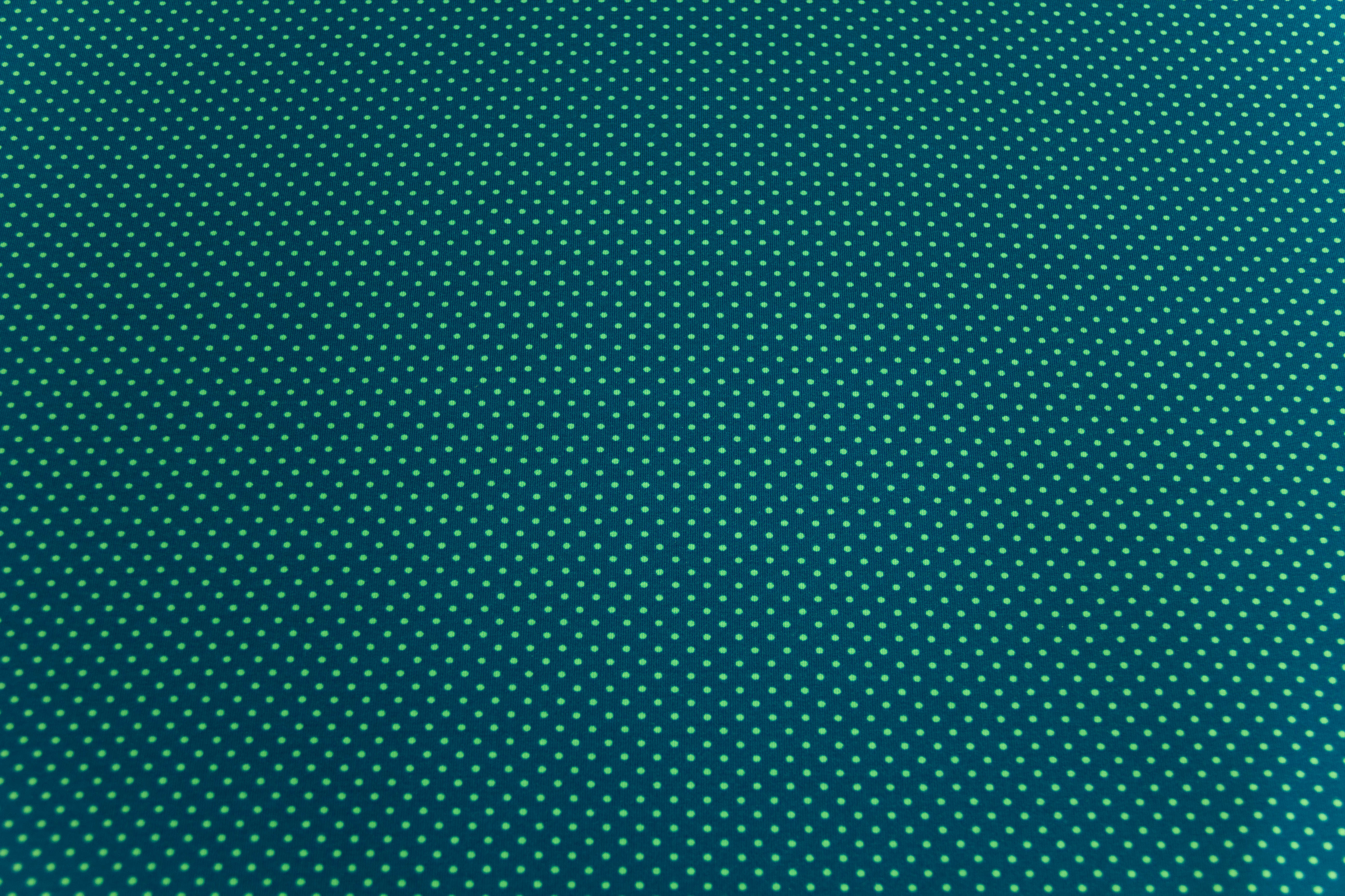 Jersey Pindots, mit Punkten, blau, pastellgrün, 0,5 m