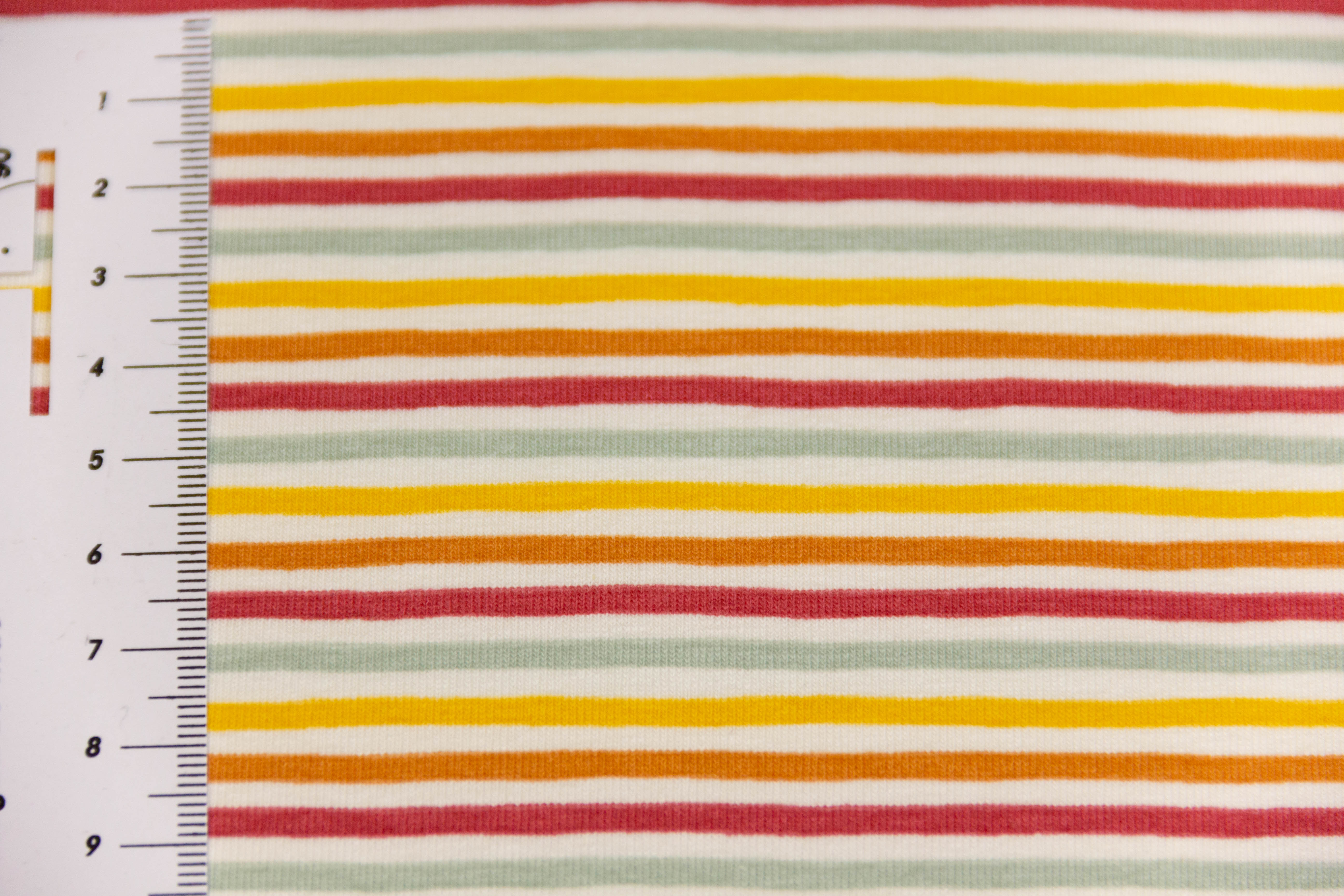 Jersey mit Streifen, bunt, gestreift, 0,5 m
