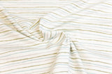 Jersey mit Streifen, ecru, 0,5 m