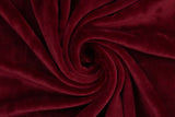 Nicky Samt Stretch "Kelz", Nicki, Swafing, uni, burgundy, rot, 0,5 m
