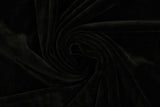 Nicky Samt Stretch "Kelz", Nicki, Swafing, uni, schwarz, 0,5 m