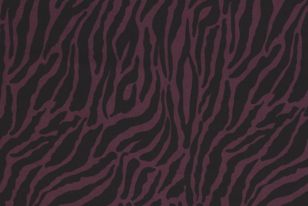 Viskose Webware, "Klara", Animal Print, bordeaux 0,5 m