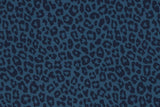 Restmenge 35 cm Viskose Webware, "Klara", Leo Print, petrol
