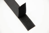 Klettband, Klettverschluss, schwarz, 0,5 m