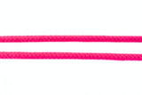 Baumwollkordel, Doppelgewebe, 8 mm, pink, 0,5 m