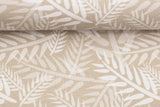 Jersey Panel "Lazy Jungle", Faultier, Mrs. Mint Design, Swafing, camel