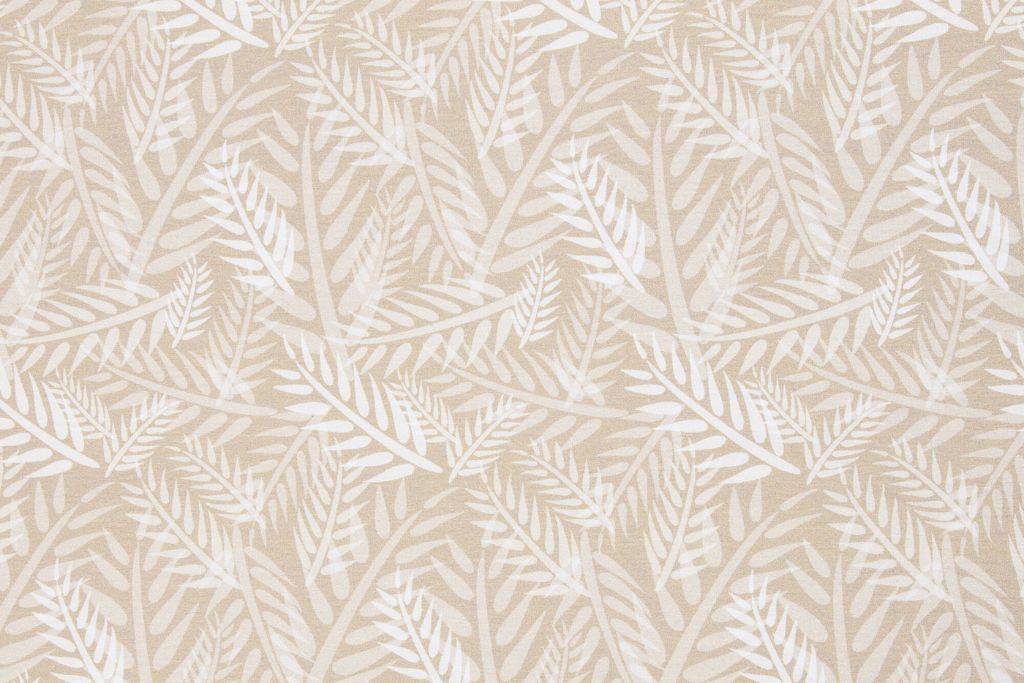 Jersey Panel "Lazy Jungle", Faultier, Mrs. Mint Design, Swafing, camel