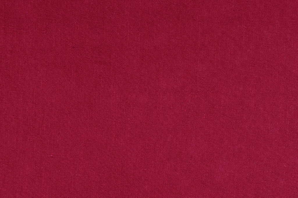B-Ware 51 cm Leinen, uni, gewaschen, bordeaux