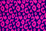 Viskose Webware, "Happy Leo" by Cherry Picking, pink, dunkelblau, Swafing, 0,5 m