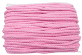 Baumwollkordel, Lurex, 10 mm, rosa, 0,5 m