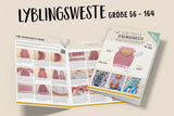 Papierschnittmuster "Lyblingsweste" von Lybstes (Gr. 56-164)