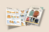 Papierschnittmuster "Männer Hoody" von Lybstes (Gr. XS - 4XL)