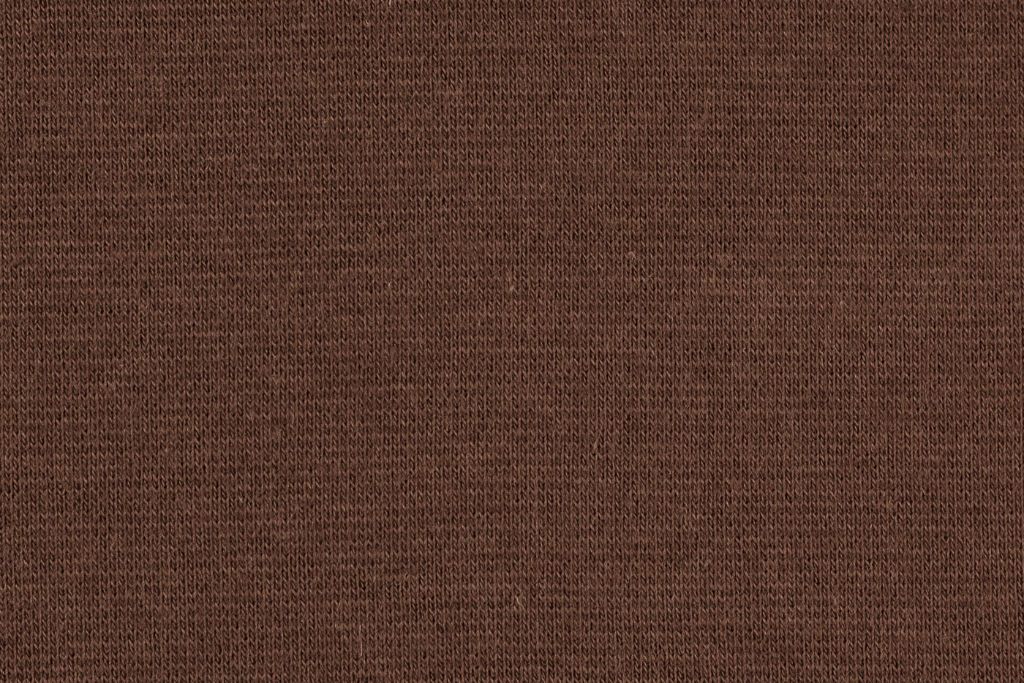 French Terry "Maike", Swafing, uni, braun, 0,5 m