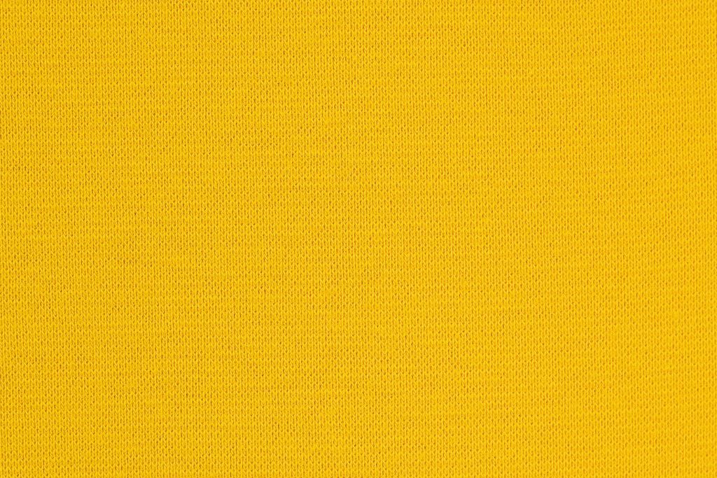 French Terry "Maike", Swafing, uni, gelb, 312, 0,5 m