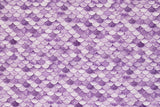Baumwollwebware "Mermaid", Swafing, Schuppen, lila, 0,5 m