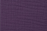 Musselin, Double Gauze, lila, 0,5 m