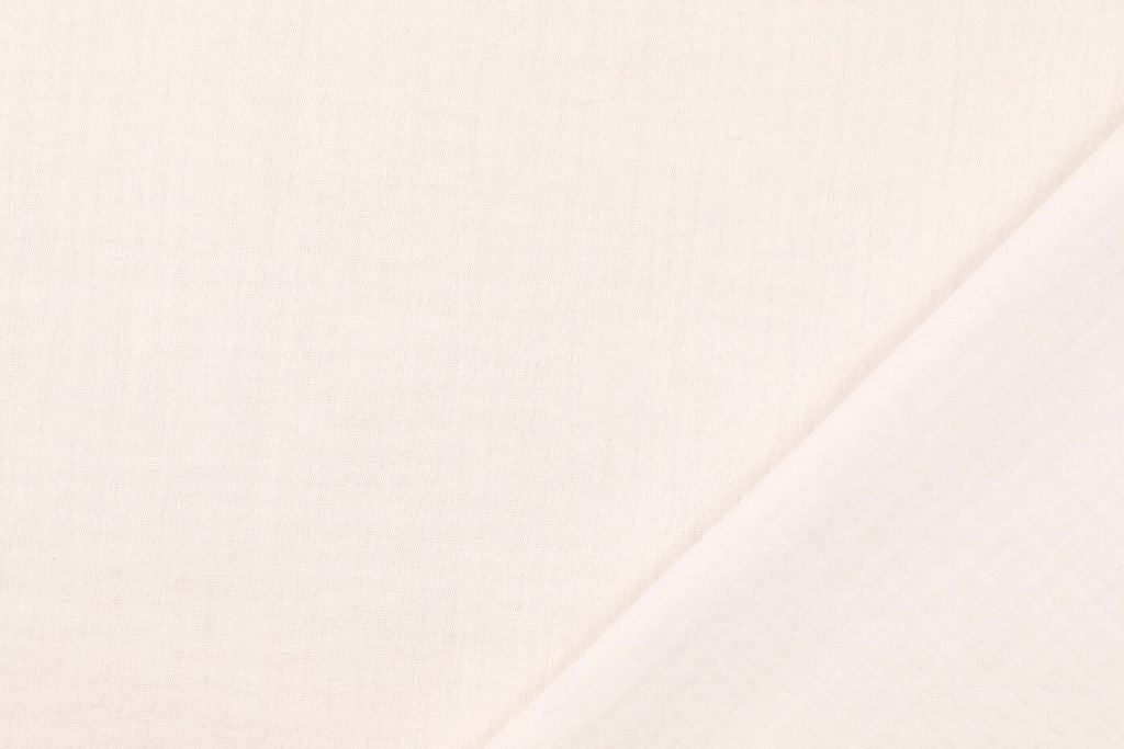 Musselin, Double Gauze, wollweiß, 0,5 m