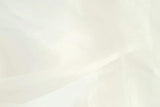 Organza, schimmernd, ecru, 0,5 m