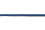 Elastisches Paspelband, glänzend, 10 mm, dunkelblau, 1 Meter