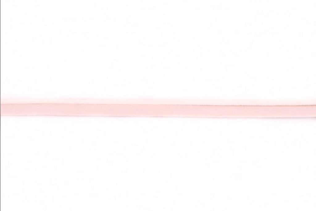 Elastisches Paspelband, glänzend, 10 mm, hellrosa, 1 Meter