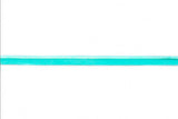 Elastisches Paspelband, glänzend, 10 mm, türkis, mint, 1 Meter
