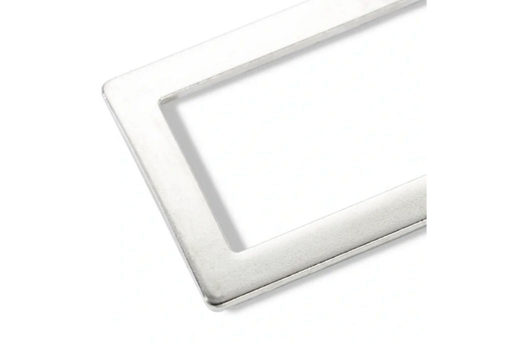 Rechteckringe für Taschen, 25mm, altsilber, Prym