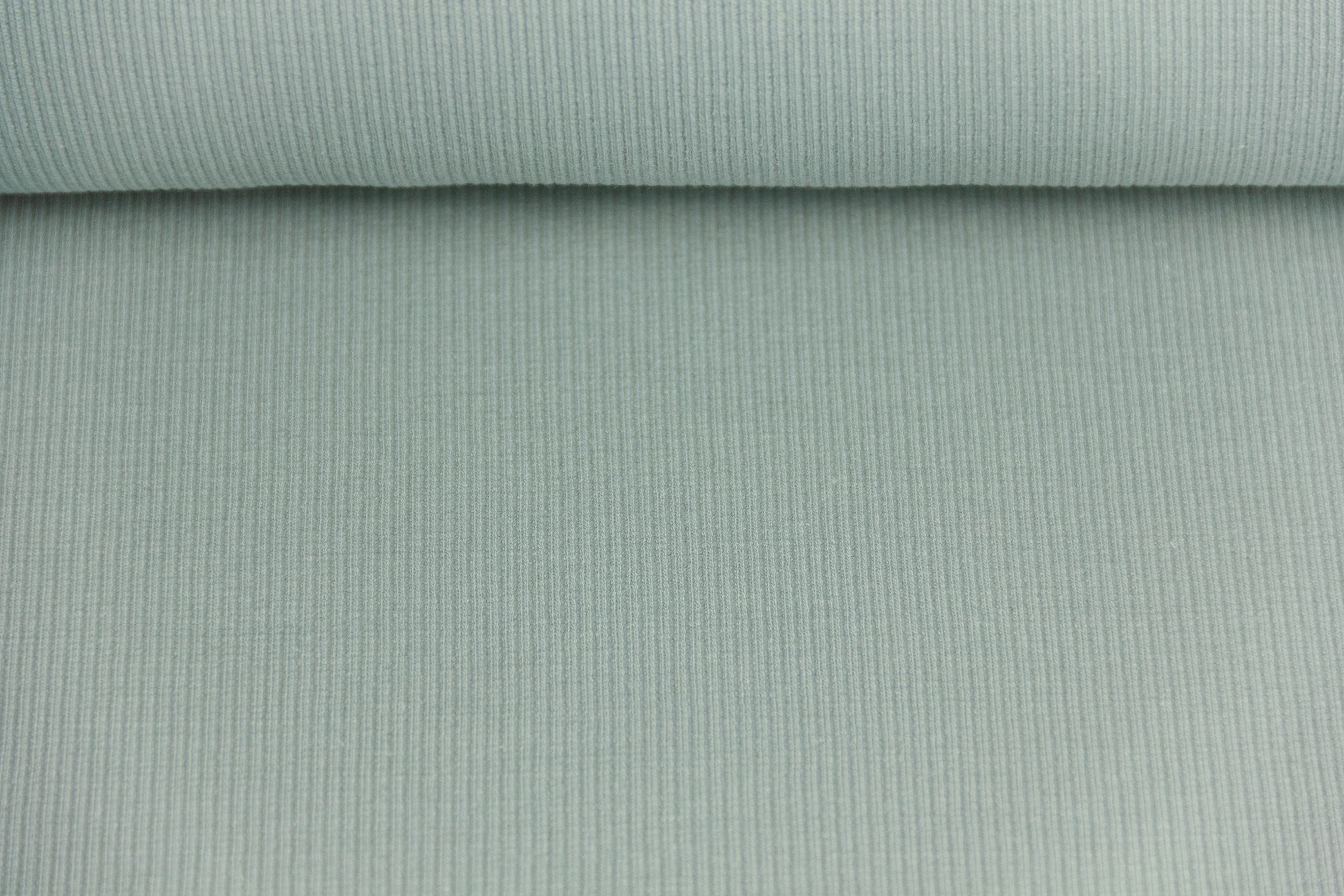 Rib Jersey, Rippenjersey, altgrün, 0,5 m