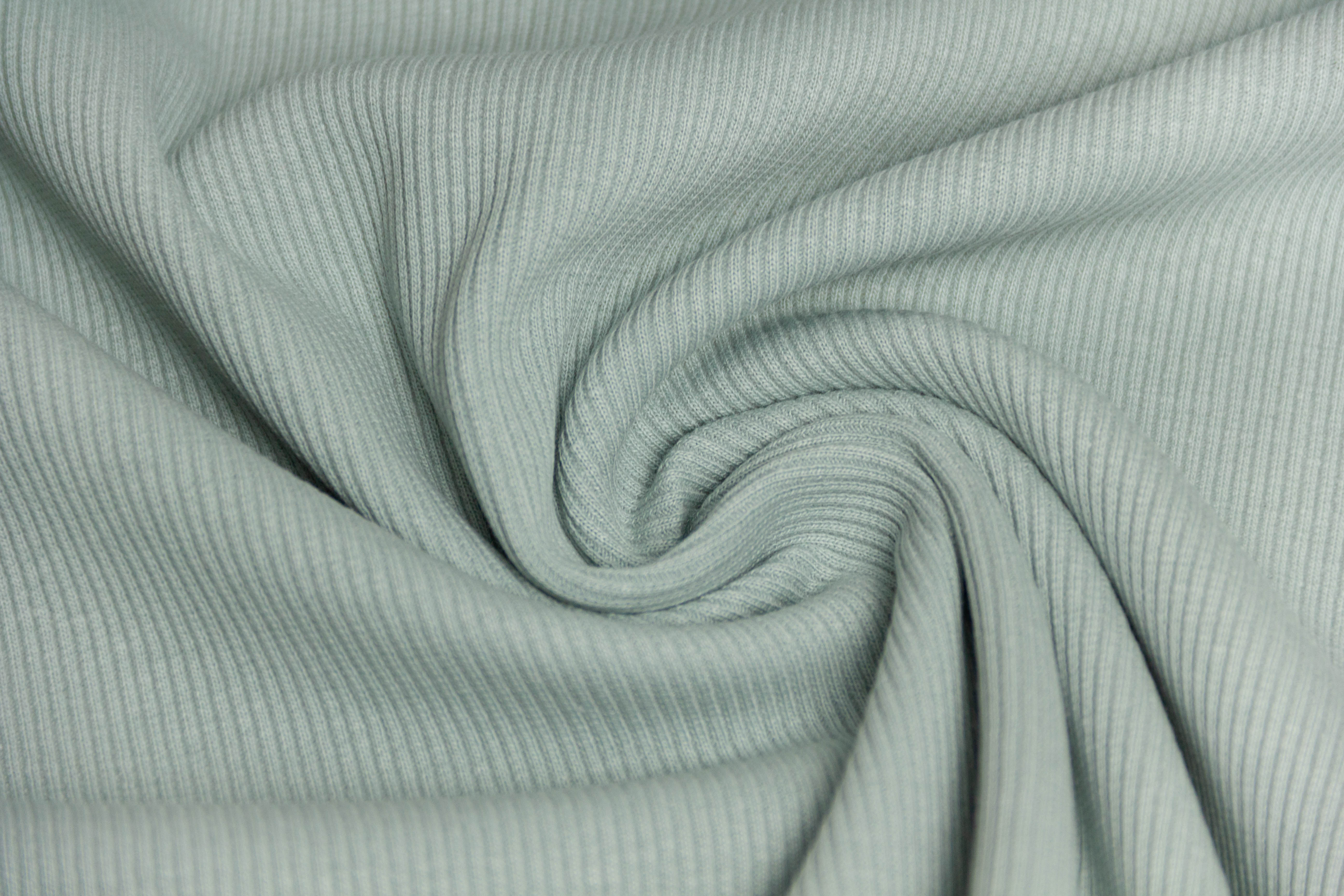 Rib Jersey, Rippenjersey, altgrün, 0,5 m
