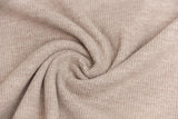 Rib Jersey, Rippenjersey, beige/braun, camel, 0,5 m