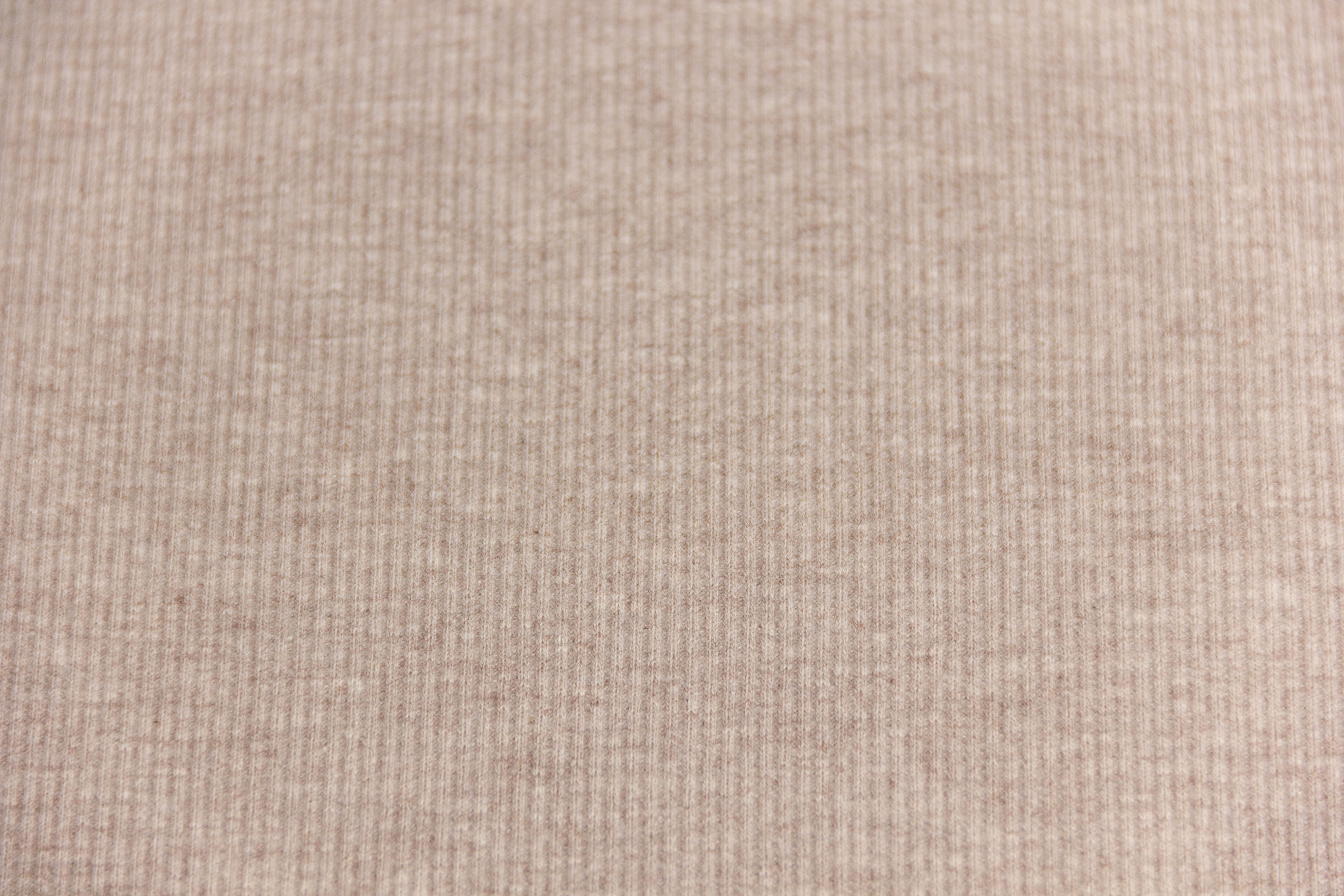 Rib Jersey, Rippenjersey, beige/braun, camel, 0,5 m