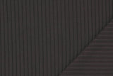 Breiter Rippenjersey, schwarz, 0,5 m
