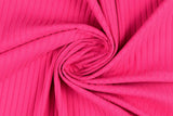Breiter Rippenjersey, pink, 0,5 m