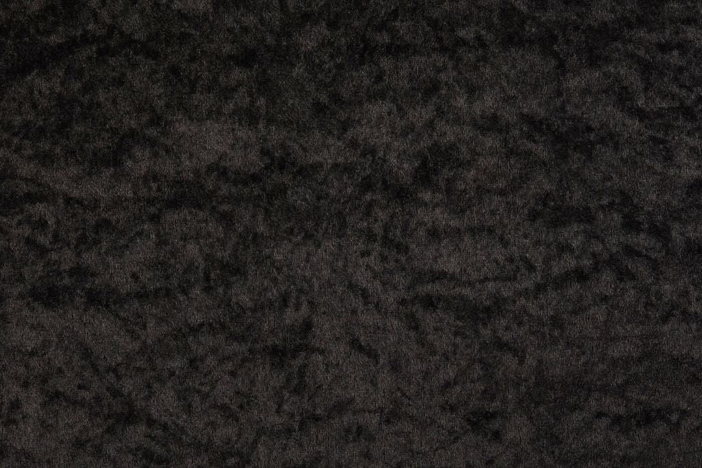 Samt, Pannesamt, schwarz, 0,5 m