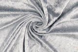 Samt, Pannesamt, silber, grau, 0,5 m