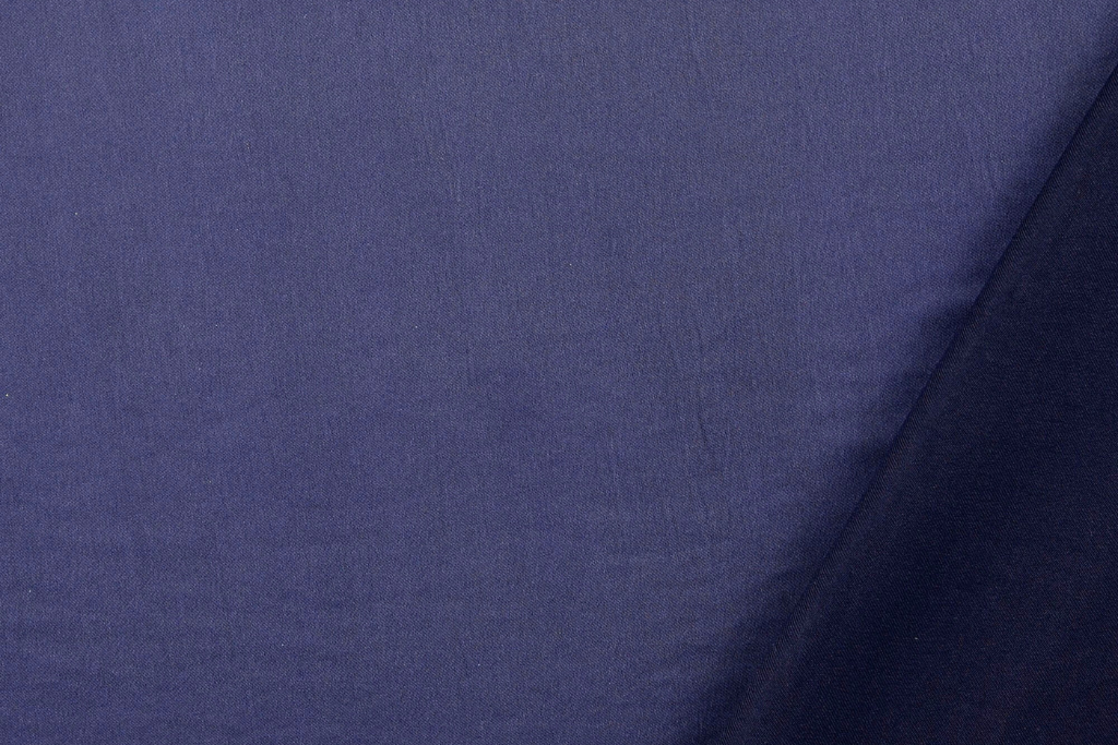 Satin, navy, dunkelblau, 0,5 m