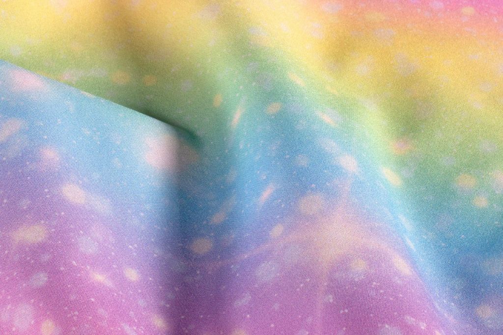 Softshell mit Regenbogen, bunt, 0,5 m