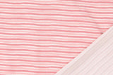 Jersey mit Streifen, rosa, gestreift, 0,5 m