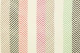 Restmenge 98 cm Musselin, Double Gauze, "Thea" mit Streifen, Chevron, pink, grün, beige