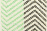 Restmenge 98 cm Musselin, Double Gauze, "Thea" mit Streifen, Chevron, pink, grün, beige
