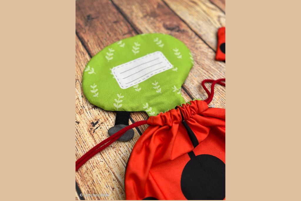 DIY-Panel Marienkäfer, Tierbeutel Käselotti, Canvas