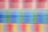 Feintüll schimmernd, blau, rot, gelb, 0,5 m