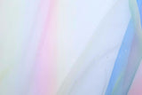 Tüll mit Glitzer, Regenbogen, bunt, 0,5 m