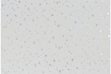 Tüll "Elsa" mit Glitzersternen, helltürkis, 0,5 m
