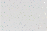 Tüll "Elsa" mit Glitzersternen, rosa, 0,5 m