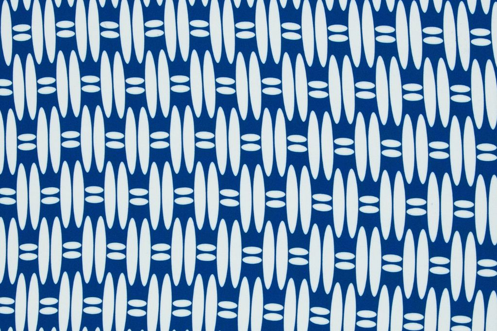 Viskose Webware "Cesta", lillesol & pelle, Swafing, blau, weiß, 0,5 m