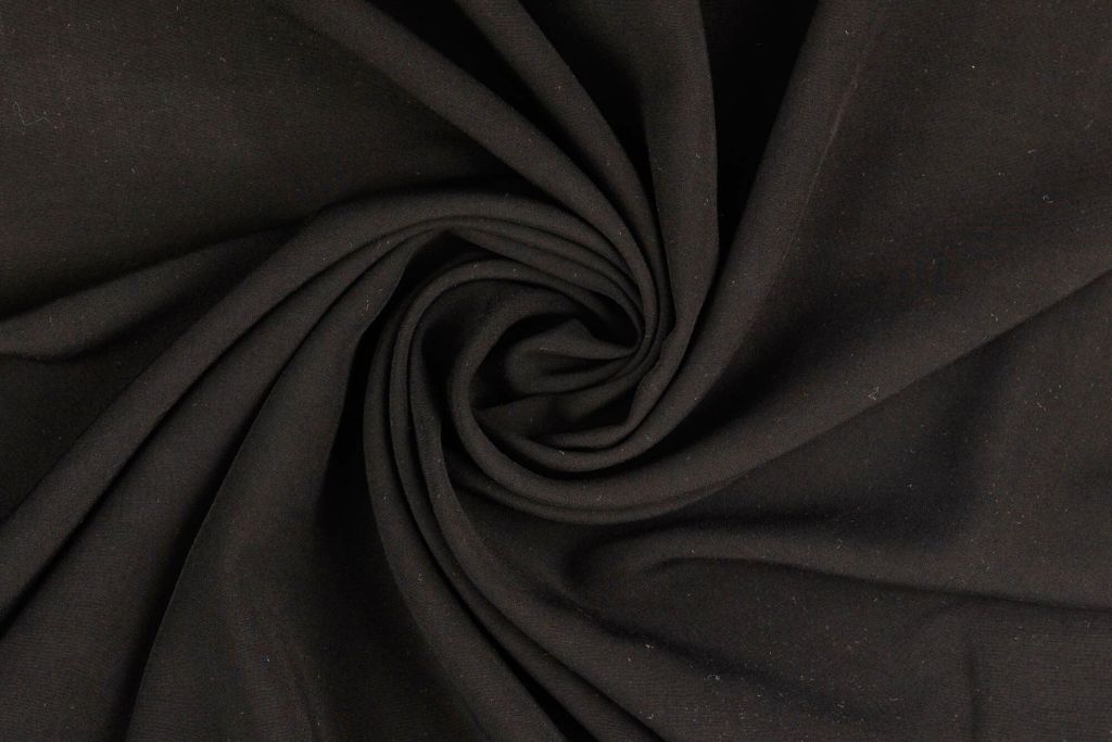 Viskose Webware, uni, schwarz, 0,5 m