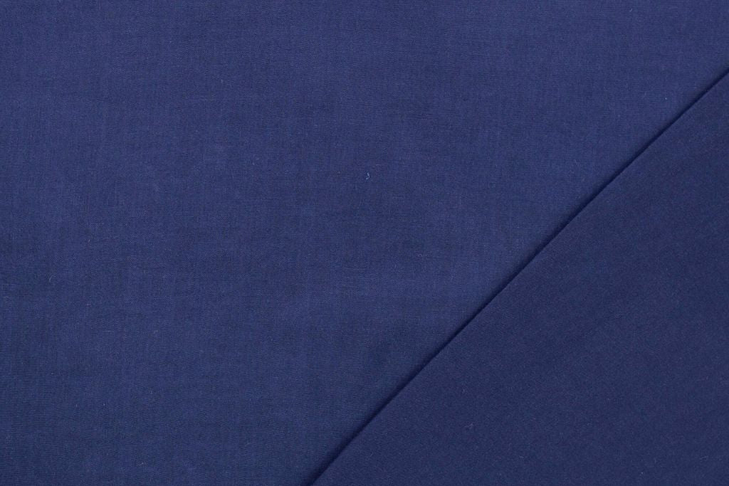 Viskose Webware, uni, marine, dunkelblau, 0,5 m
